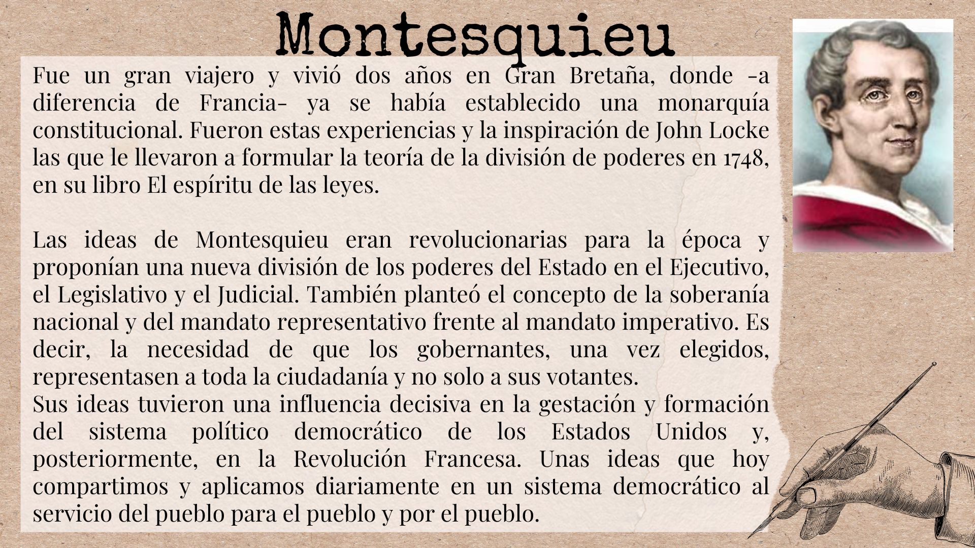 Biografía Montesquieu